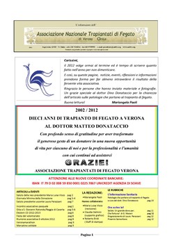 Notiziario - dicembre 2012