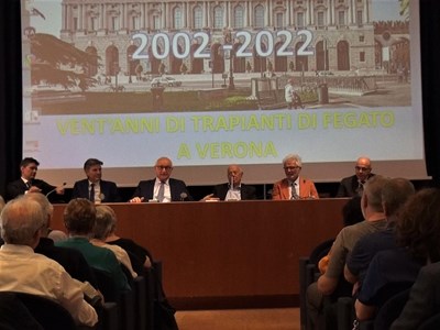 Gran Guardia Verona - Ventanni di Trapianti di Fegato a Verona